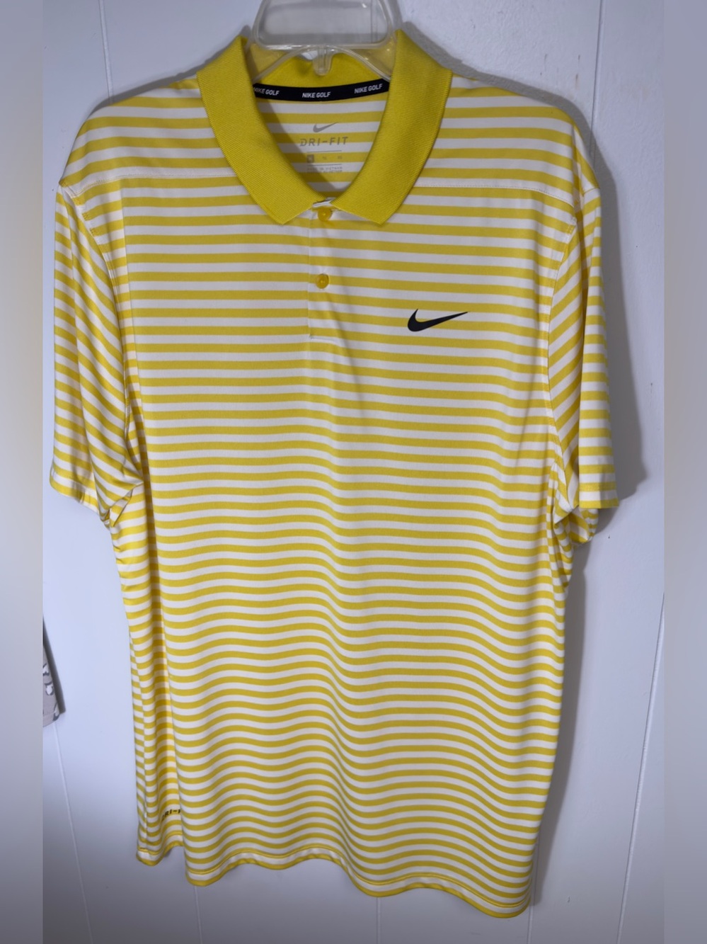 Nike Dri-FIT Victory Striped Golf Polo.